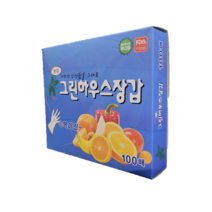 그린하우스 실속형 34cm 손목긴 위생장갑 100매, 20개