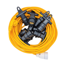 전등선 오징어등 야외줄조명 작업등 30M 10소켓