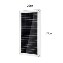 태양광 패널 300w 1000w 200w 휴대용 야외 폴리실리콘 태양 전지 캠핑 하이킹, 유일한 태양 전지판