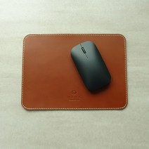 천연가죽마우스패드심플. MousePad Simple(Burnt Oak), 상세 설명 참조