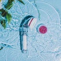 듀벨 여행용 필터 샤워기 비타민향기~, 3 여행용 쥬시그레이프프룻 비타민 필터세트, 1개