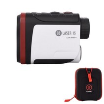 골프버디 레이저 골프거리측정기 + 케이스 세트, GB LASER1S, 레드 + 화이트 + 블랙