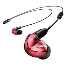 2. SHURE 무선 이어폰 BT2 시리즈 SPECIAL EDITION SE535LTD + BT2-A 레드 : 마이크 리모콘 [국내 정품, ONE SIZE_레드, ONE SIZE_레드