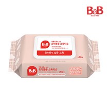 비앤비 안심제균티슈 캡형, 60매입, 2팩