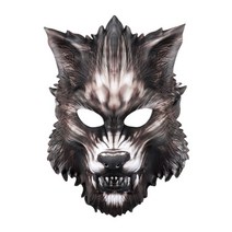 동물 가면 탈 카니발 늑대 호러 할로윈 실리콘 트리 복면 관종템 캐릭터 다스베이더 장식 크리스마스 우는아기 파티, 1, B
