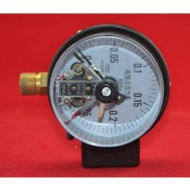 아날로그 차압계 YXC100 4 "100mm 전기 접촉 압력 게이지 압력계 하단 스레드, 14 0-40Mpa