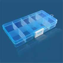대형 화물 적재 보관함 공구함 10 그리드 휴대용 보석 도구 보관 상자 컨테이너 링 전자 부품 나사 비드 홀더 플라스틱 케이스, C