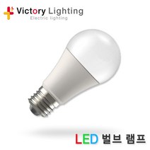 빅토리라이팅 PVC절연테이프 방수소켓 연등소켓 가설등 전구소켓 램프소켓 빅토리, 15-3 LED벌브램프10W(주광색)
