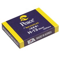 피스코리아 스테이플러 침 H13, 1개 6mm