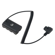 D-TAP 커넥터 용 전원 어댑터 케이블 Sony NP F550 F570 F770 NP F970 용 NP-F 더미 배터리, 보여진 바와 같이, 하나
