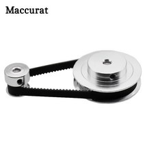 타이밍 벨트 풀리 gt2 타이밍 벨트 풀리 60teeth 20teeth 5mm8mm 감소 3:11:3 벨트 너비 6mm 3d 프린터 diy 액세서리 호환용, 400mm, 20t5 - 60t10