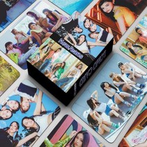 55 개대 Kpop Newjeans 새 앨범 주의 Lomo 카드 Newjeans 앨범 소녀 사진 카드 엽서 팬 선물 카드, Newjeans-2