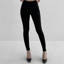 즈본 여자 면 스판 블랙 스키니팬츠 밴딩 편한 화이트 스키니바지 2컬러