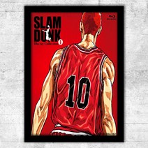 더 퍼스트 슬램덩크 굿즈 판플랫 THE FIRST SLAM DUNK 극장판 smb001, 블랙 프레임, 34