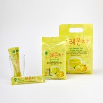 제주앤팜 제주가 키운 친환경 레몬차 25g x 15입 30입(액상) 상큼한 과일차 스틱 건강식품, 25g*30ea