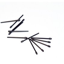 와콤타블렛 Wacom pro 펜 2 cintiq pro 모바일 스튜디오 pro 13 16 cintiq 16 22 intuos pro용 10pcs 펜촉 팁 리필 호환, 스탠다드 블랙