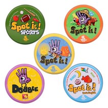 어린이날 특별전 도블 보드게임 모음5종 - 스포츠+동물원+캠핑+도블+베이직