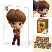 타이니 탄 직소 퍼즐 (진) 108pcs 포토 액자 카드 BTS 방탄 소년단