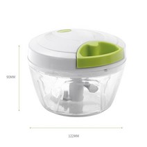 파운터반죽기 수동 고기 Mincer 그라인더 핸드 헬드 푸드 프로세서 쵸퍼 소시지 필러 파스타 메이커 홈 주방 조리 도구, [16] White