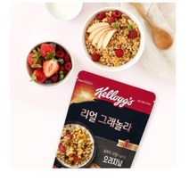 켈로그 리얼 그래놀라 오리지널 시리얼, 300g, 3개