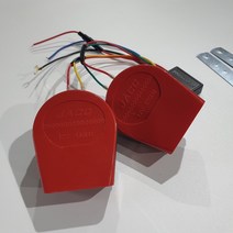 우리파파 자동차 오토바이 12v 24v 멜로디 전자혼 전기혼 경적 쌍혼 하이로우 혼, 멜로디 하이로우혼 12v