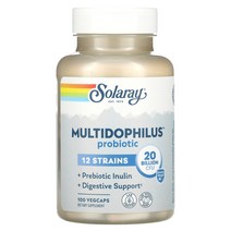 Solaray Multidophilus 유산균 200억 CFU 식물성 캡슐 100정