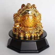 황금삼족오두꺼비장식품(중형)