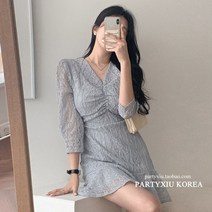 여성 반팔 롱 원피스 라운드 플라워 원피스 빅사이즈 여름 꽃무늬 플레어 여자원피스 프리사이즈 인박카029
