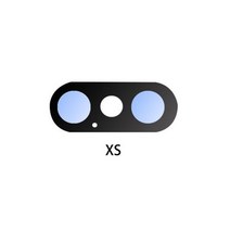 정품 후면 카메라 렌즈 아이폰 6 6S 7 8 플러스 X XR XS 맥스 유리 커버 3M 스티커 접착제 교체 부품 세트 2 피스