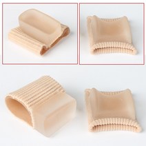 발가락 교정기 New Toe Separatorr Silicone Spreader Separator Bunion Hallux Valgus Corrector Thumb Finger, 3PCS