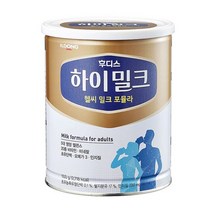 일동후디스 성인분유 하이밀크 헬씨 밀크 포뮬라 600g -1 캔, 4캔