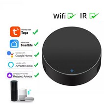 주차차단기리모컨 Tuya 와이파이 범용 적외선 IR RF433 원격 제어 2 인 1 스마트 홈 컨트롤러 TV DVD AUD, 02 IR