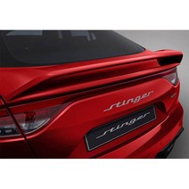 KIA Genuine 튜온 스팅어 마이스터 순정 리어스포일러, 판테라메탈 (P2M), 기아