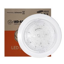 엘이디그린티 LED 원형직부등 15W 베란다조명 계단조명, 주광색(6500K)