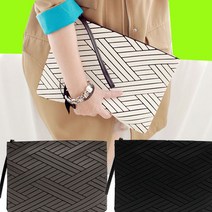 키위키위 명품디자인의 화려하고 럭셔리한 소가죽 스타일 클러치백 발렌