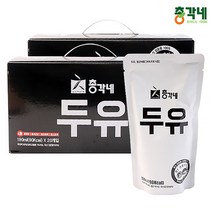 총각네 국내산 검은콩 무첨가 담백한두유 190ml 40포, 단품
