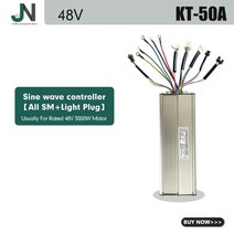 전기자전거부품 kt controller ebike motor kunteng 36v 48v lcd3 lcd4 lcd5 display all sm plug electric, 48v50a sm 사인