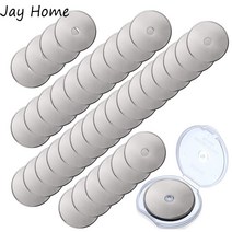 원단재단기 45mm 로터리 커터 블레이드 패브릭 커터 교체 블레이드 종이 커터 블레이드 퀼트 스크랩북 공예 절단 도구 139, 10개