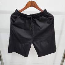 제이에프앤씨 린넨 5부 마 밴딩 반바지 5단사이즈 팬츠