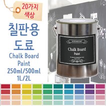 SKK 일본 칠판페인트 500ml 칠판 페인트 메뉴판 보드, 스틸 프라이팬, 1개