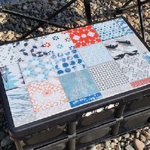 브롱크 캠핑 폴딩박스 상판 뚜껑, 바틱