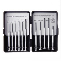 11pcs 정밀 드라이버 세트 미니 비제어 Montres Lunettes Réparations Kit