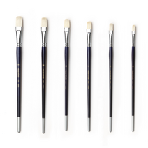 화홍 830 유화 아크릴붓 평붓 낱자루, 16호