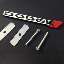 픽업 트럭 닷지 램 액세서리 닷지 로고 충전기 챌린저 램 바이퍼 jcuv 캐러밴 durango srt 자동 프론트 그릴 엠블럼 장식을위한 3d 금속 자동차 스티커, 그릴 화이트
