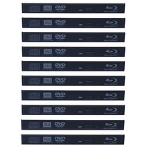 dvd리핑 cd리더기 휴대용dvd플레이어 10pcs 새로운 범용 9.5mm/12.7mm CD-ROM DVD 블루 레이 드라이브 베젤, 01 12.7mm