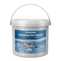 수조 어항 청소 용품 꾸미기 열대어 수영장 염소 느린 용해 온수 욕조 정제 관리