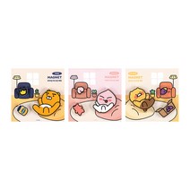 카카오프렌즈 아크릴 마그넷 세트 냉장고 자석, 춘식이