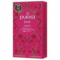 PUKKA (파카) 러브 유기농 허브 차 10TB (오가닉) 1 개 러브 10 장 PUKKA(パッカ) ラブ 有機 ハーブティー 10TB (オーガニック) 1個 ラブ 10 枚
