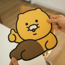 마우스패드 춘식이 222x207mm 138144 1개입 카카오 엄지척 f20, 상세페이지 참조