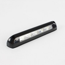 캠핑카 카라반 RV 부품 용품 12v24v rv led 천막 베란다 빛 방수 캠핑카 캐러밴 인테리어 벽 램프 라이트 바 rv van camper trailer outside, 검은 색